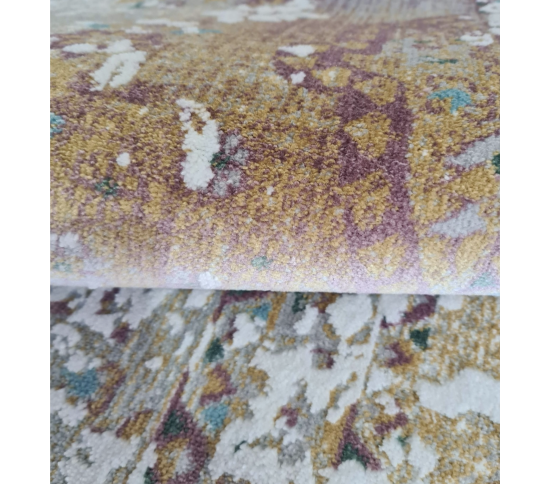 Високоворсный килим Deep ocean 146GA LILAC / YELLOW - Висока якість за найкращою ціною в Україні зображення 2.